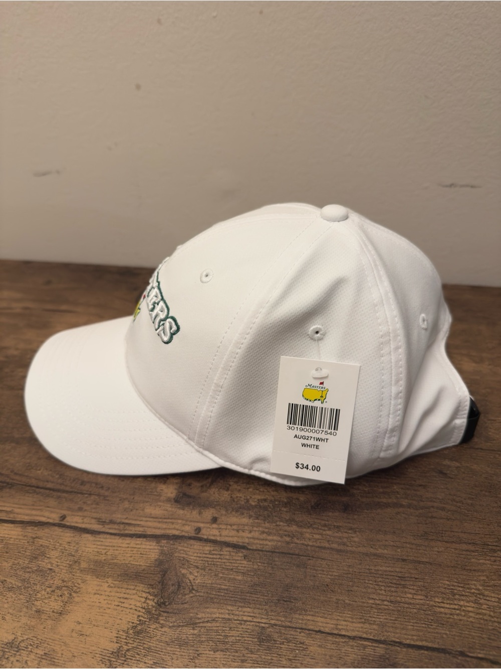 2026 Masters Hat By Ahead. New With Tags. 6 Panel. Performance. Velcro Back Snap - Picture 2 of 6